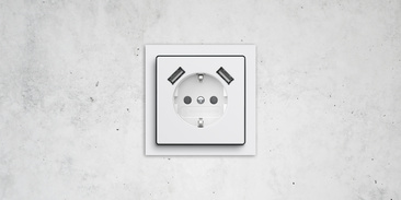 SCHUKO® USB-Steckdose bei Elektro Kratochvil KG in Wertingen