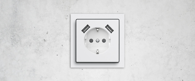 SCHUKO® USB-Steckdose bei Elektro Kratochvil KG in Wertingen
