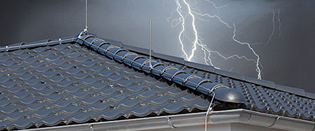 Äußerer Blitzschutz bei Elektro Kratochvil KG in Wertingen