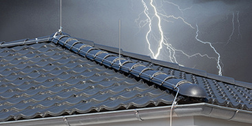 Äußerer Blitzschutz bei Elektro Kratochvil KG in Wertingen