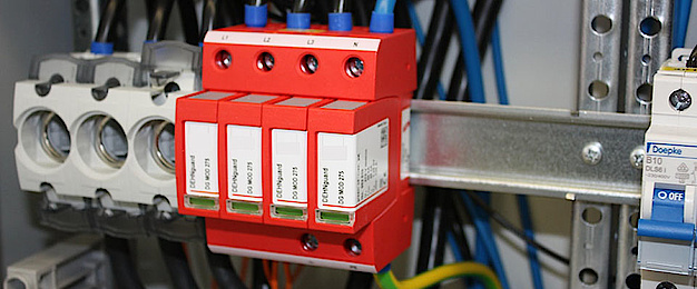Über­spannungs­schutz bei Elektro Kratochvil KG in Wertingen